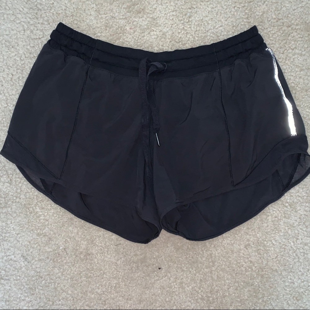 Black Lululemon Running Shorts